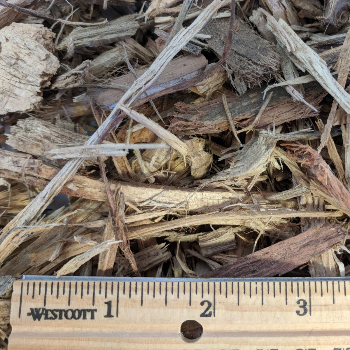Rough Ground Wood Chips